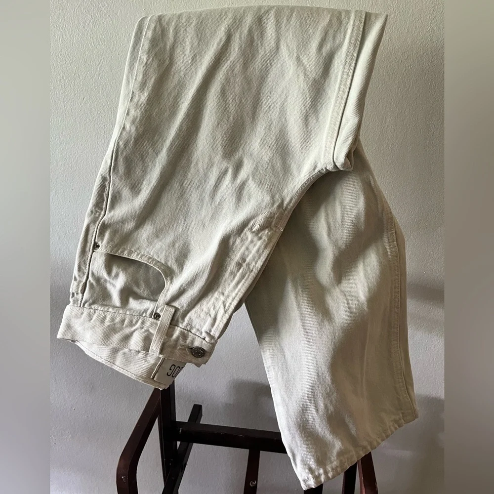 BDG light cream high rise baggy jeans, Sz 28 - Picture 5 of 5